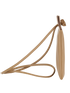 Aline In Cheri Etoupe, side view